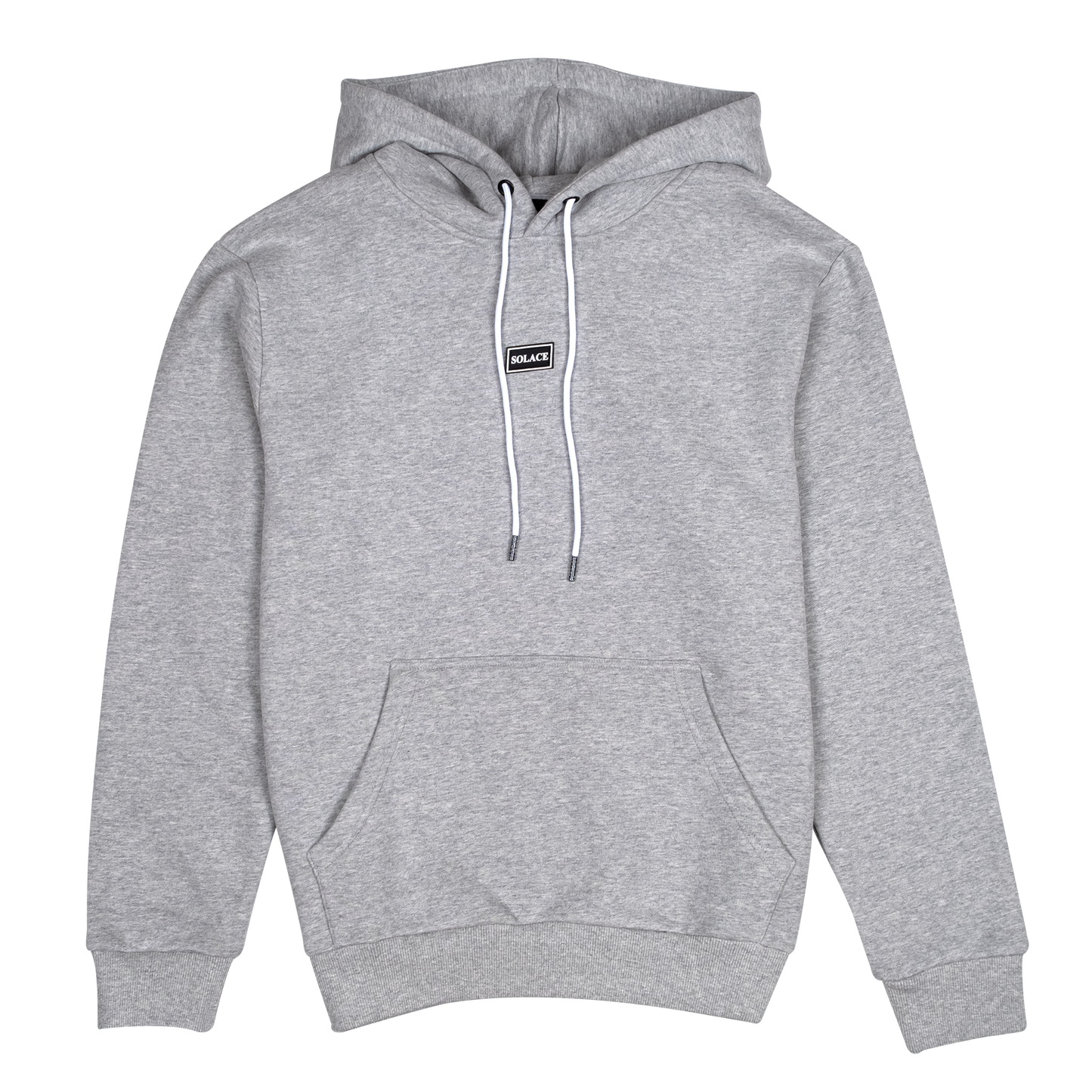 Grey Patch Hoody